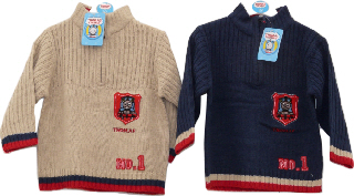 Uitverkoop Kleding (Thomas, Bob de Bouwer, Chuggington Thomas de Trein Trui (donkerblauw) (Maat: 86 92) | TH Jumper2008
