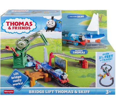 Uitroepteken Geen Rode datum Thomas Lifting Bridge met Skiff Speelset - Thomas Lifting Bridge Playset  with Skiff (Thomas & Friends Trackmaster Revolution/Motor, Road & Rail  Serie)