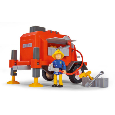 Loodgieter Rusteloosheid Geleend Brandweerman Sam: Aanhangwagen Brandweer hulpverleningvoertuig (kan echt  water spuiten) (Simba) | ABG 674 033980