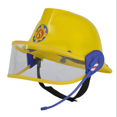 Brandweerman Sam: Brandweerhelm met vizier (geel) | BS Brandweerman Sam: Brandweerhelm met vizier (geel) | BS