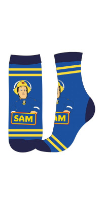 Brandweerman Sam Sokken (blauw1 paar) Brandweerman Sam Sokken (blauw1 paar)