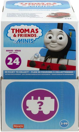 Thomas de Trein - Mini-Speelgoedtrein (Thomas Suprise Pack - Series 24) | TH-Thomas de Trein - Mini-Speelgoedtrein (Thomas Minis Suprise Pack- series 4)