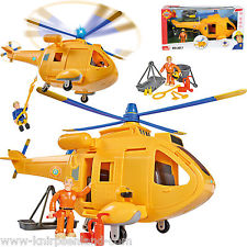 Incident, evenement Keizer Gestaag Brandweerman Sam: Helicopter Wallaby 2 met Tom Figuur (met licht en geluid)  | BS-EAN Code: 4006592916619