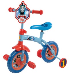 boycot Resultaat Productie Thomas de Trein 10 inch kinderfiets (Mijn eerste fiets) (2 in 1 fiets - ook  te gebruiken als loopfiets) | TT fiets